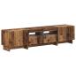 Preview: 3-teiliges LED TV Regal EDE Altholz Holzwerkstoff