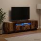 Preview: 3-teiliges LED TV Regal EDE Altholz Holzwerkstoff