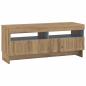 Preview: 5-teiliges LED TV Schrank Artisan-Eiche Holzwerkstoff