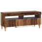 Preview: 3-teiliges LED TV Regal Altholz Holzwerkstoff