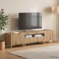 Preview: 3-teiliges LED TV Regal Artisan-Eiche Holzwerkstoff