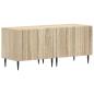 Preview: 5-teiliges LED TV Schrank Sonoma-Eiche Holzwerkstoff