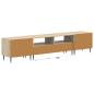 Preview: 5-teiliges LED TV Schrank Sonoma-Eiche Holzwerkstoff
