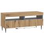 Preview: 5-teiliges LED TV Schrank Artisan-Eiche Holzwerkstoff