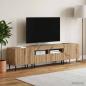 Preview: 5-teiliges LED TV Schrank Artisan-Eiche Holzwerkstoff