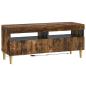 Preview: 3-teiliges LED TV Regal ARNHEM 3 stk. Raucheiche Holzwerkstoff