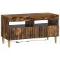 Preview: 3-teiliges LED TV Regal ARNHEM 3 stk. Raucheiche Holzwerkstoff