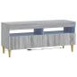 Preview: 3-teiliges LED TV Regal ARNHEM 3 stk. Sonoma-Grau Holzwerkstoff