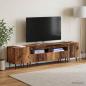 Preview: 3-teiliges LED TV Regal Altholz Holzwerkstoff