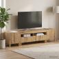 Preview: ARDEBO.de - 3-teiliges LED TV Regal DELFT Artisan-Eiche Holzwerkstoff