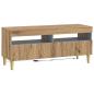 Preview: 3-teiliges LED TV Regal DELFT Artisan-Eiche Holzwerkstoff