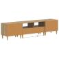 Preview: 5-teiliges LED TV Schrank Artisan-Eiche Holzwerkstoff