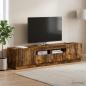 Preview: LED-TV-Schrank HOORN 3 stk. Raucheiche Holzwerkstoff