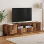 Preview: LED-TV-Schrank HOORN 3 stk. Altholz Holzwerkstoff