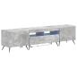 Preview: LED-TV-Schrank BREDA 3 stk. Betongrau Holzwerkstoff