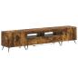 Preview: LED-TV-Schrank BREDA 3 stk. Raucheiche Holzwerkstoff