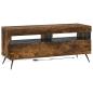 Preview: LED-TV-Schrank BREDA 3 stk. Raucheiche Holzwerkstoff