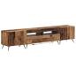 Preview: LED-TV-Schrank BREDA 3 stk. Altholz Holzwerkstoff