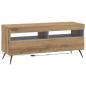 Preview: LED-TV-Schrank BREDA 3 stk. Artisan-Eiche Holzwerkstoff