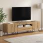 Preview: ARDEBO.de - LED-TV-Schrank BREDA 3 stk. Artisan-Eiche Holzwerkstoff