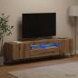 Preview: LED-TV-Schrank BREDA 3 stk. Artisan-Eiche Holzwerkstoff