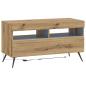 Preview: LED-TV-Schrank BREDA 3 stk. Artisan-Eiche Holzwerkstoff