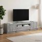 Preview: LED-TV-Schrank UTRECHT 3 stk. Sonoma-Grau Holzwerkstoff