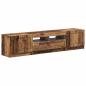 Preview: LED-TV-Schrank UTRECHT 3 stk. Altholz Holzwerkstoff
