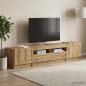 Preview: LED-TV-Schrank UTRECHT 3 stk. Artisan-Eiche Holzwerkstoff