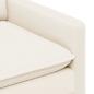Preview: Sofa Set 2 stk. Creme Stoff