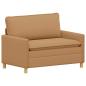 Preview: Sofa Set 2 stk. Beige Stoff