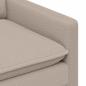 Preview: Sofa Set 2 stk. Hellgrau Stoff