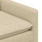 Preview: Sofa Set 2 stk. Creme Stoff