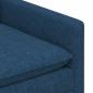 Preview: Sofa Set 2 stk. Blau Stoff