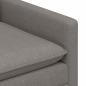 Preview: Sofa Set 2 stk. Taupe Stoff