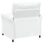 Preview: Sofa Set 2 stk. Weiß Stoff