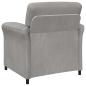 Preview: Sofa Set 2 stk. Hellgrau Samt