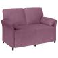 Preview: Sofa Set 2 stk. Lila Samt