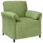 Preview: Sofa Set 2 stk. Hellgrün Samt