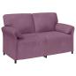 Preview: Sofa Set 2 stk. Lila Samt