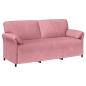 Preview: Sofa Set 2 stk. Rosa Samt