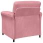 Preview: Sofa Set 2 stk. Rosa Samt