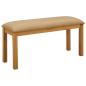 Preview: Essgruppe 4 stk. Beige Massivholz Eiche