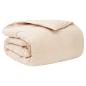 Preview: Bettwäsche-Set 2 stk. 260 x 240 cm Für alle Jahreszeiten Beige