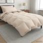 Preview: ARDEBO.de - Bettwäsche-Set 2 stk. 135 x 220 cm Kapok und Polyester Beige