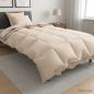 Preview: ARDEBO.de - Bettwäsche-Set 2 stk. 135 x 220 cm Kapok und Polyester Beige