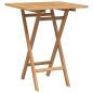 Preview: Gartenset 3 stk. Braun Massivholz Teak