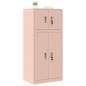Preview: Aufbewahrungsschrank 2 stk. Rosa 60 x 40 x 130 cm Stahl