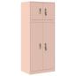 Preview: Aufbewahrungsschrank 2 stk. Rosa 60 x 40 x 145 cm Stahl