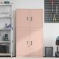 Preview: Aufbewahrungsschrank 2 stk. Rosa 90 x 40 x 160 cm Stahl